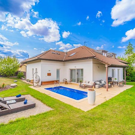 Vila Sara S Bazenem A Infrasaunou Na Kraji Prahy Zbuzany Bagian luar foto